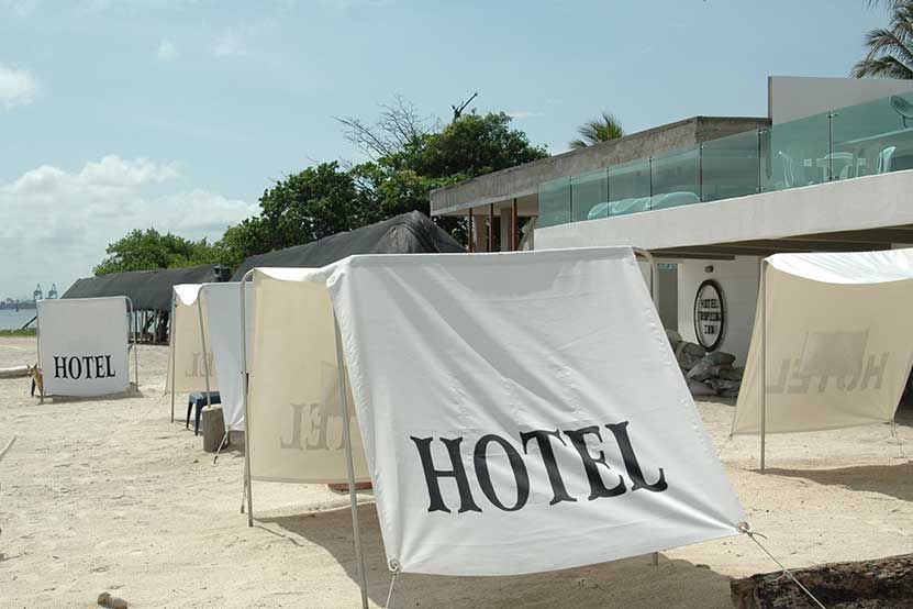 Carpas en la Playa